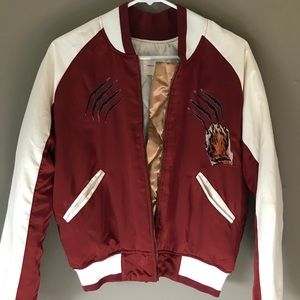 Silence and Noise Tiger Bomber Jacket